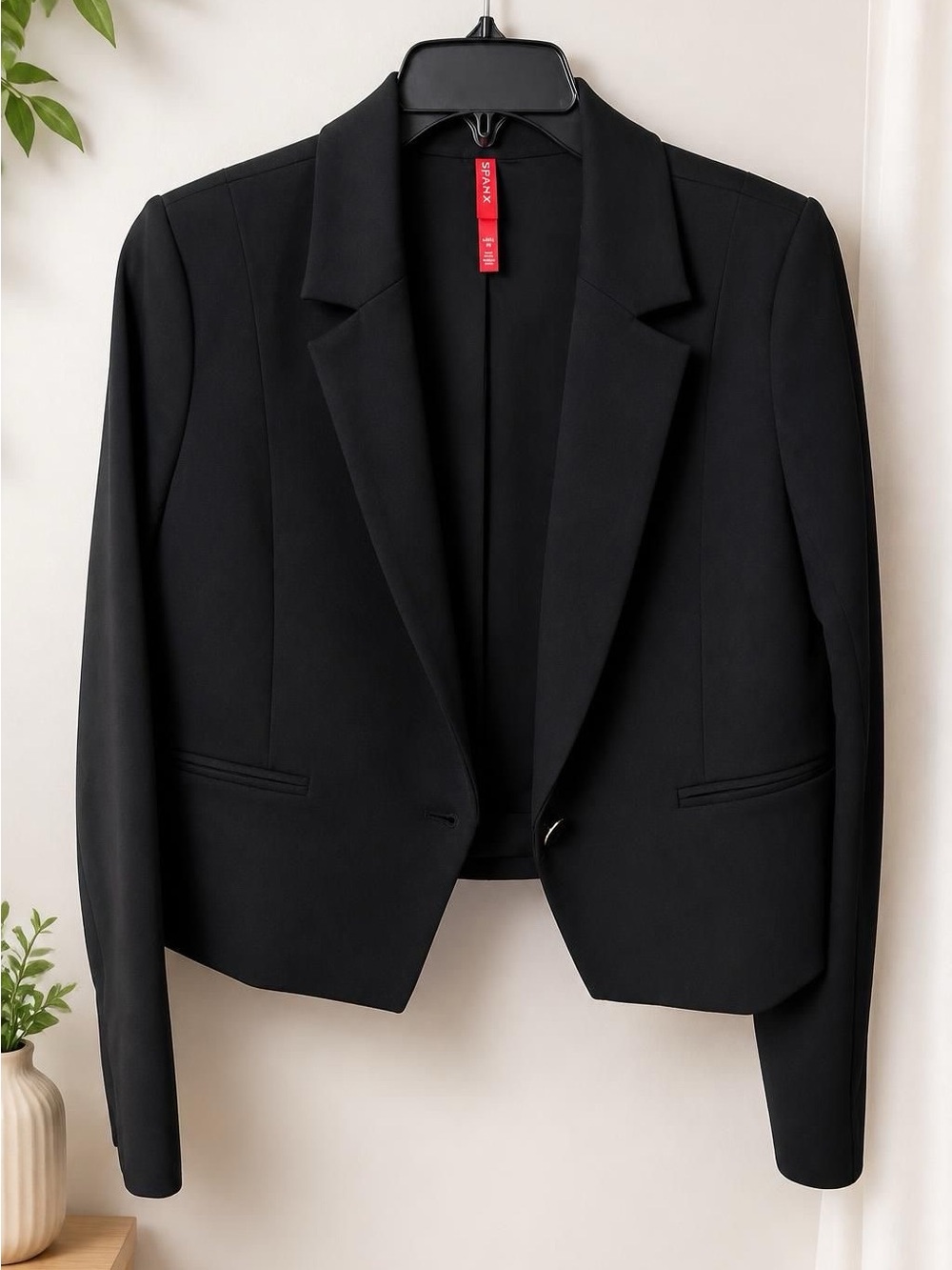 SPANX Black Tailored Women's Blazer Jacket
